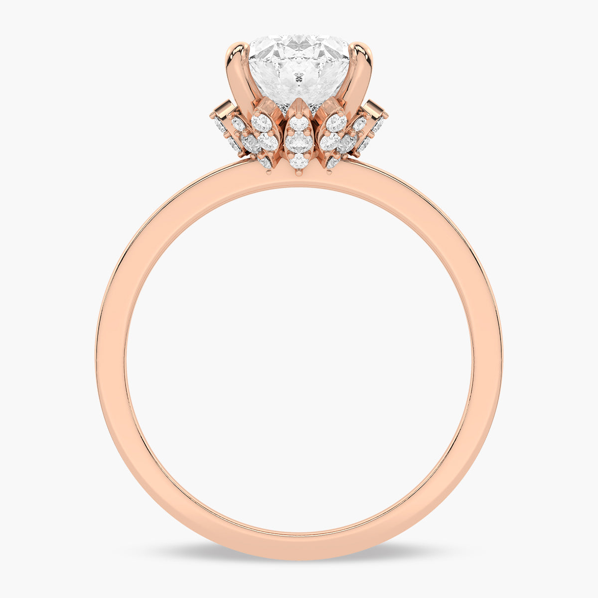 Rose Gold - Oval