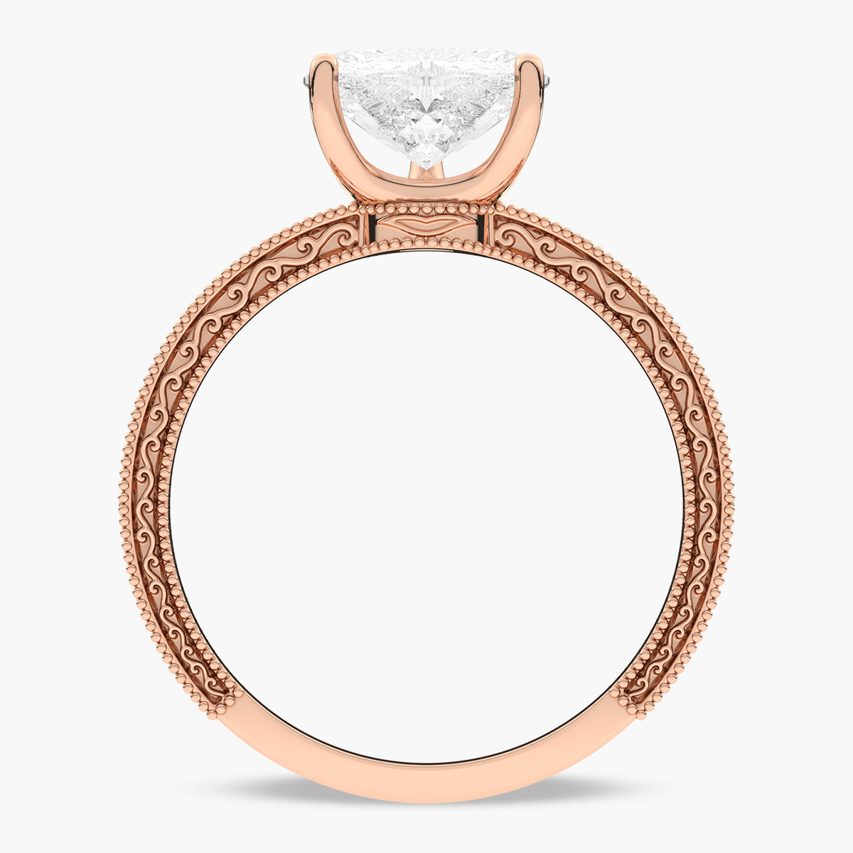 Rose Gold - Heart
