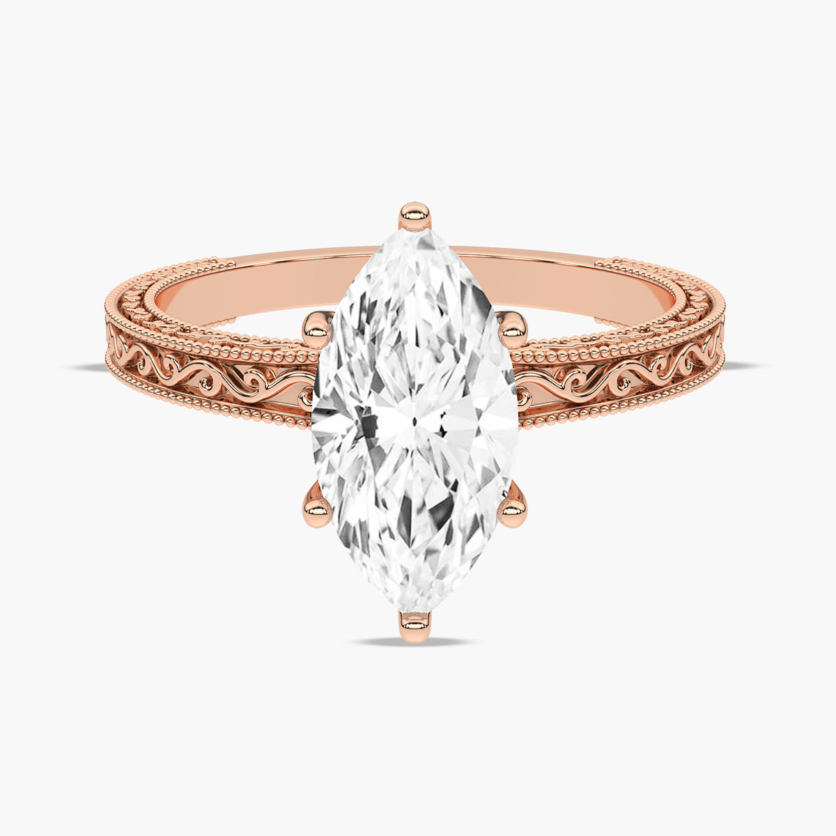 Rose Gold - Marquise
