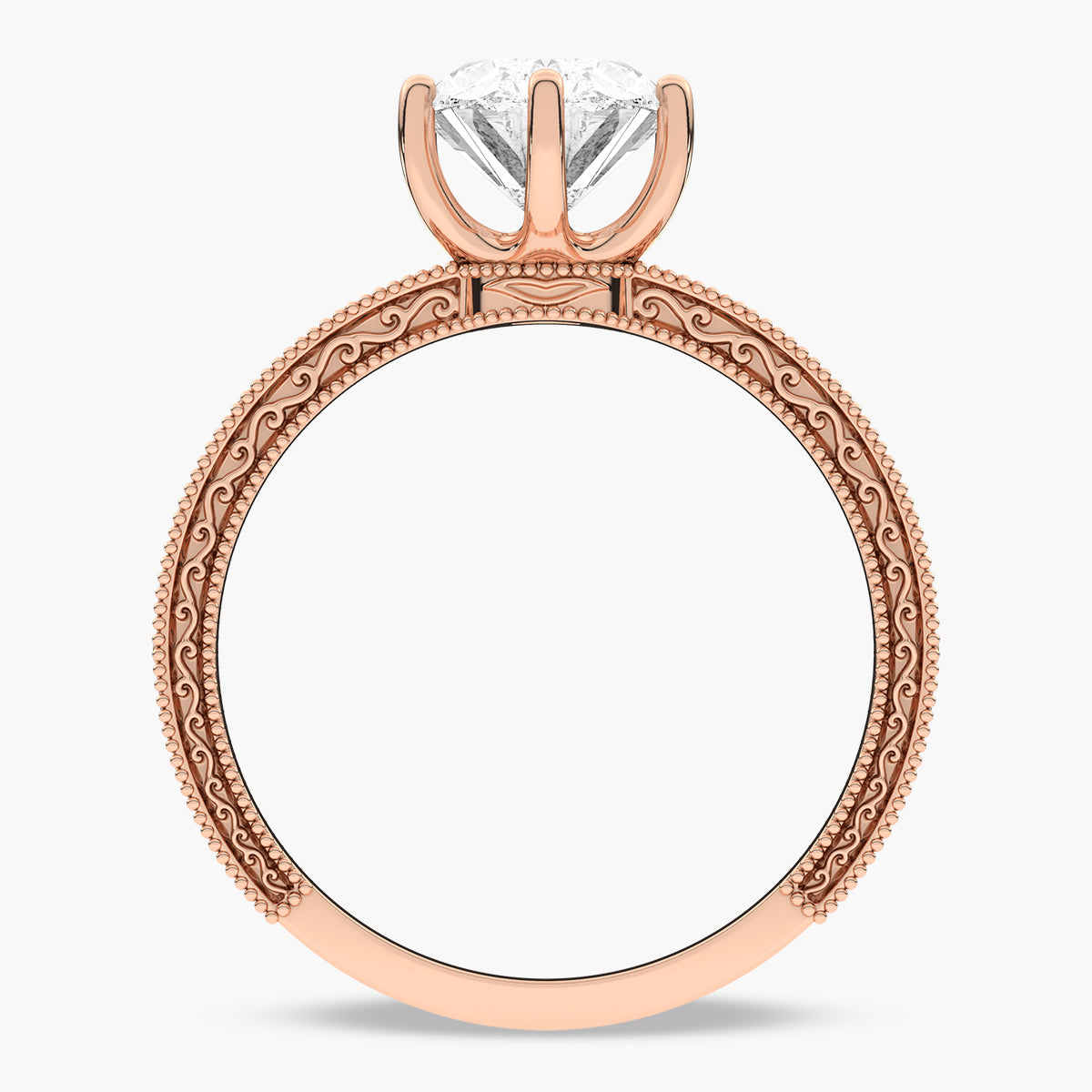 Rose Gold - Oval
