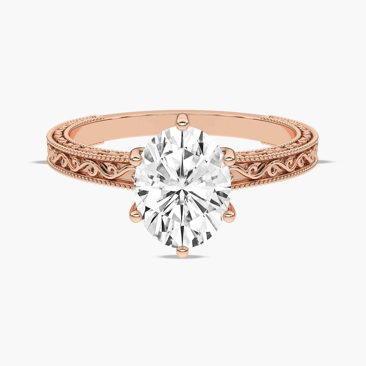 Rose Gold - Oval