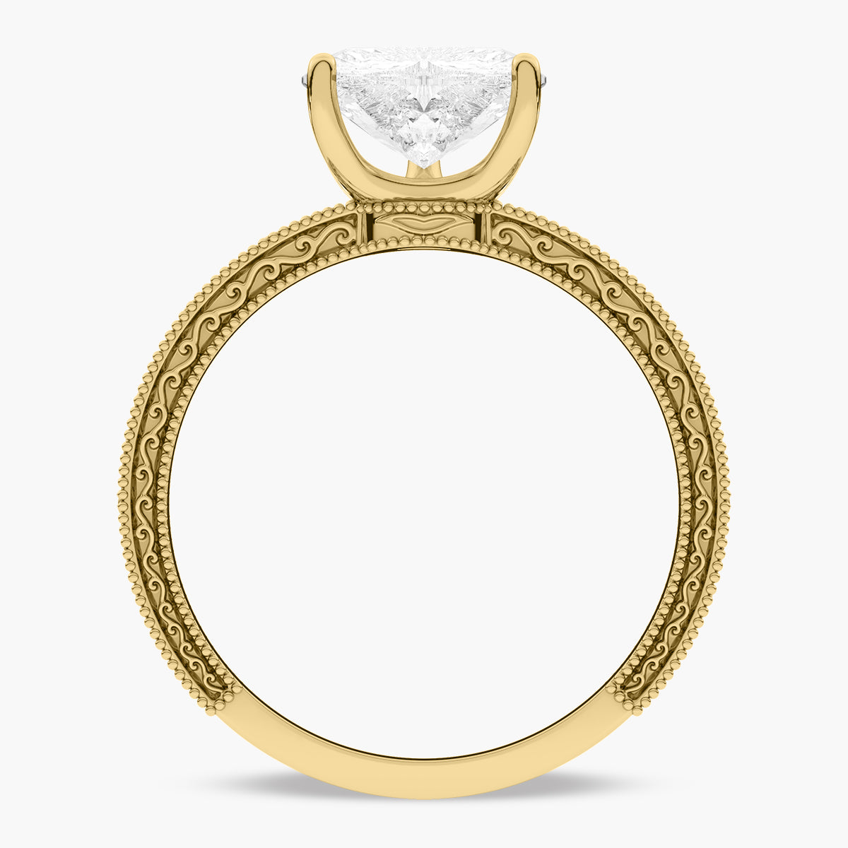 Yellow Gold - Heart