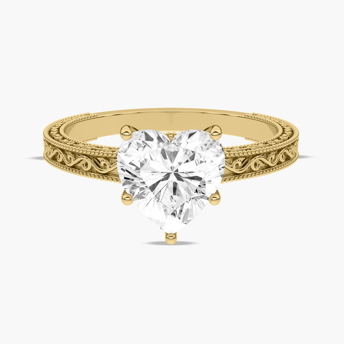 Yellow Gold - Heart