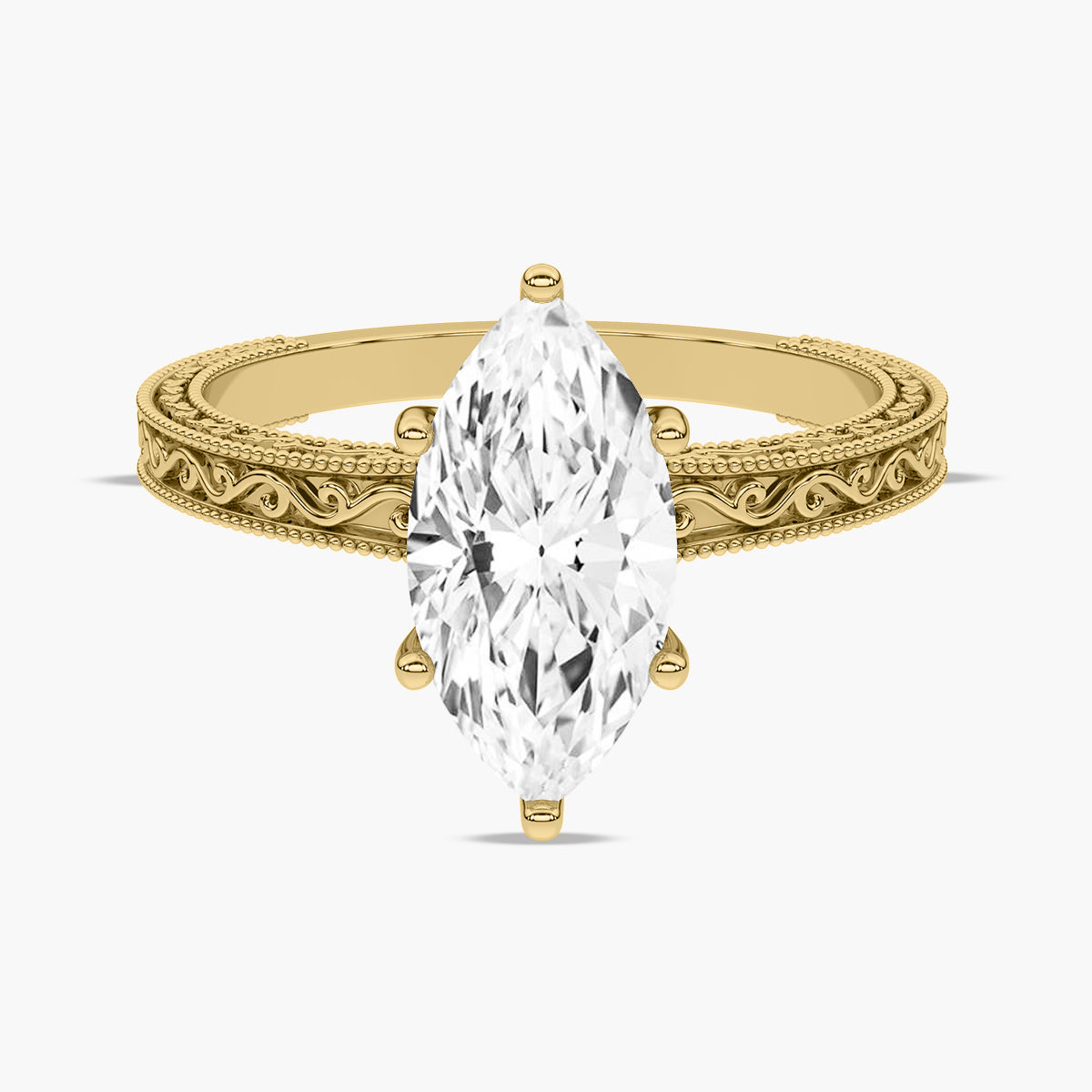 Yellow Gold - Marquise