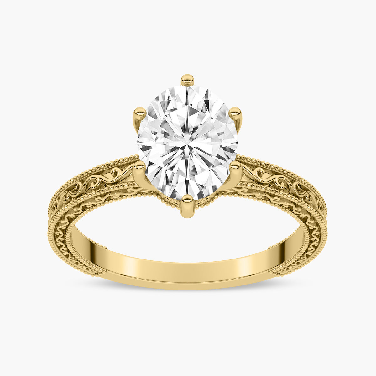 Yellow Gold - Oval