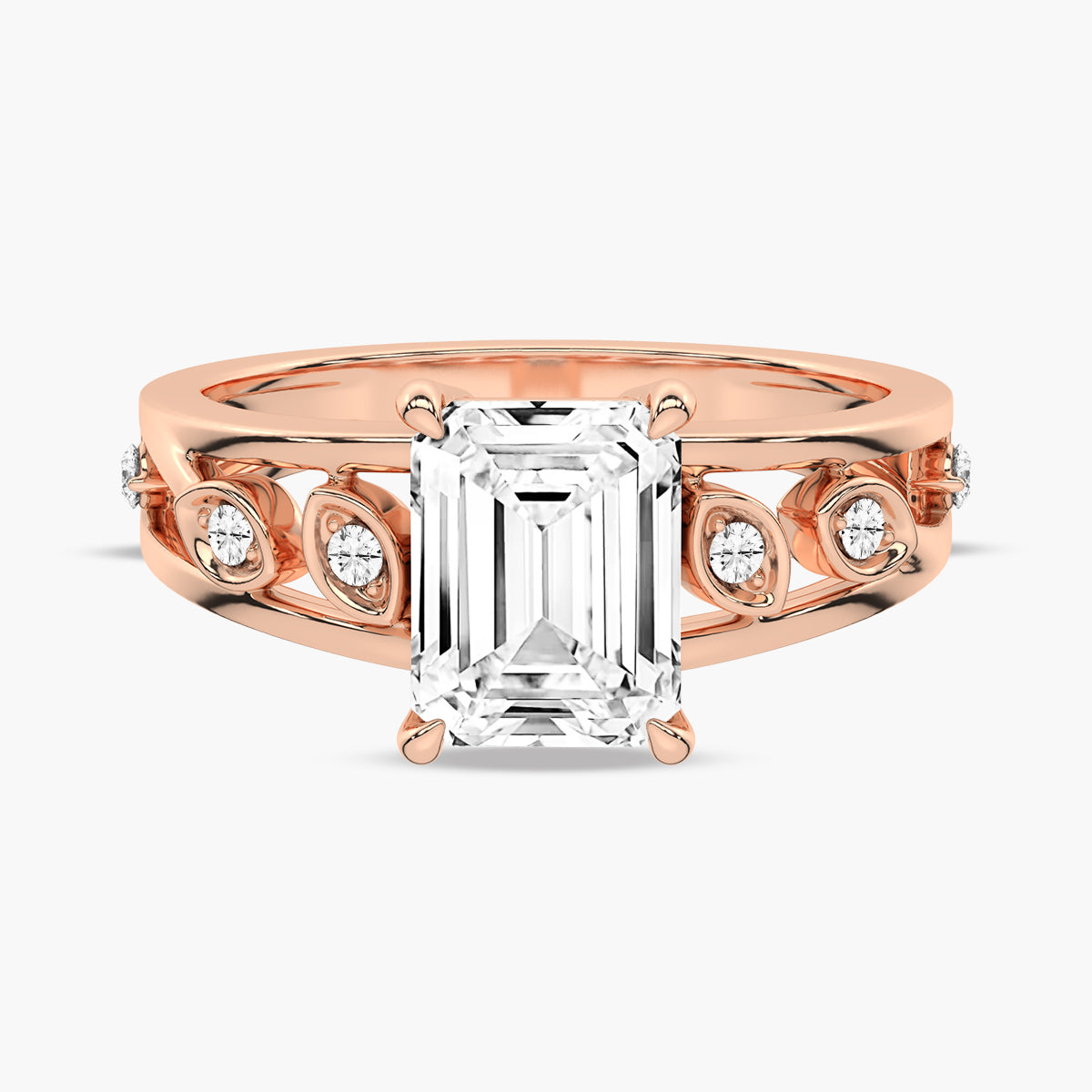 Rose Gold - Emerald