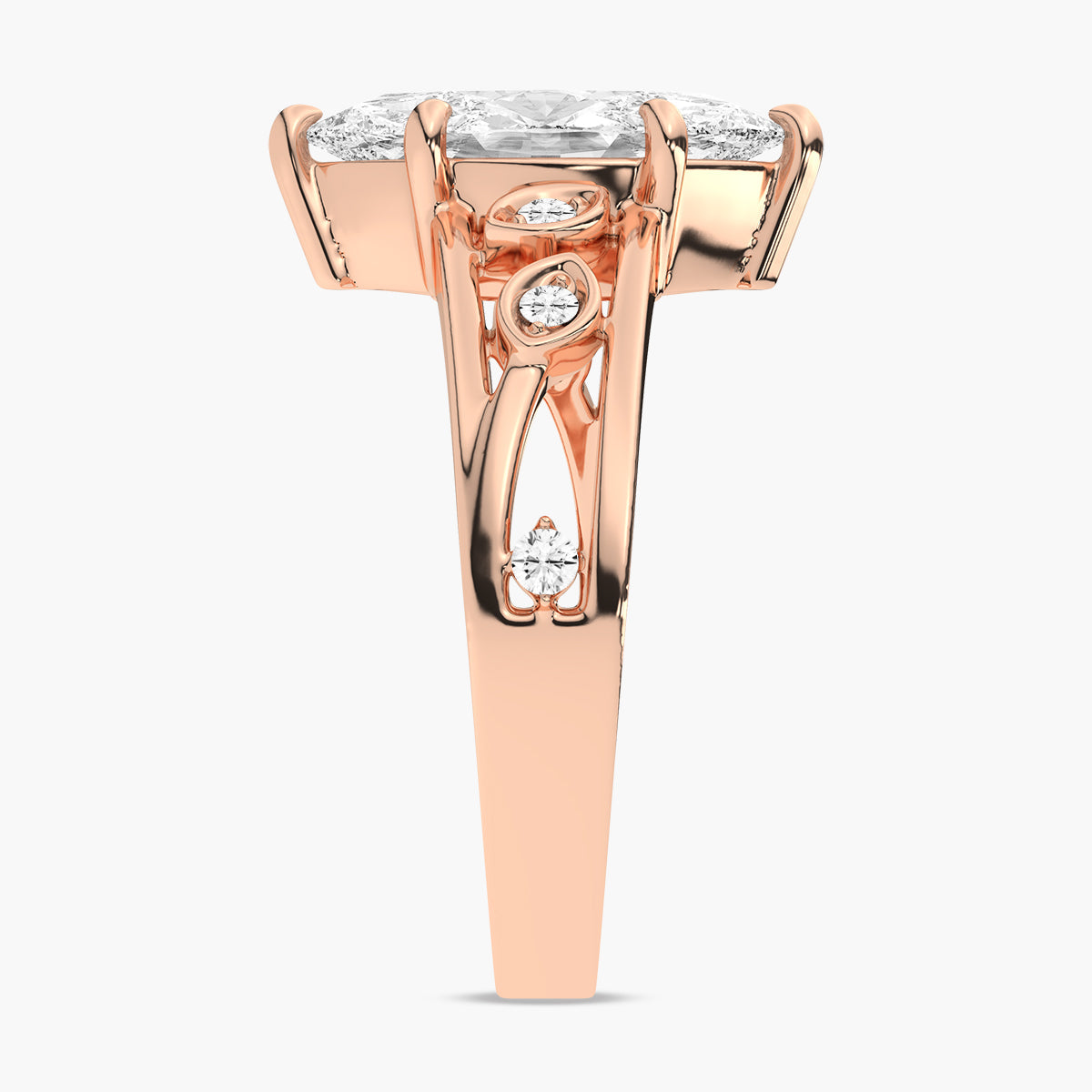 Rose Gold - Marquise