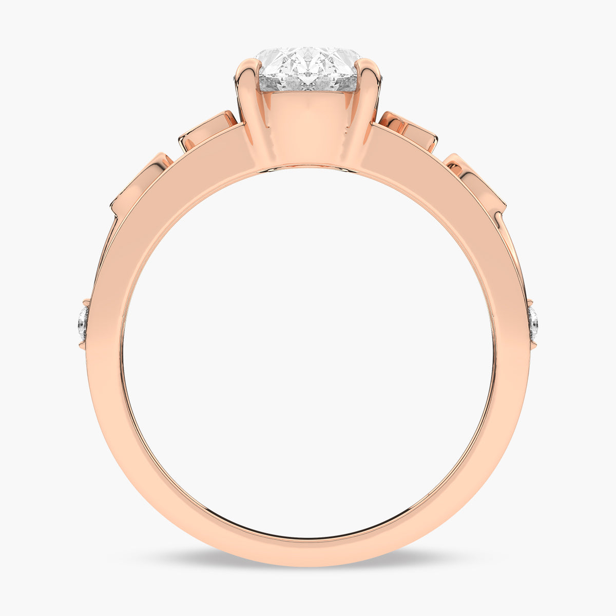 Rose Gold - Oval