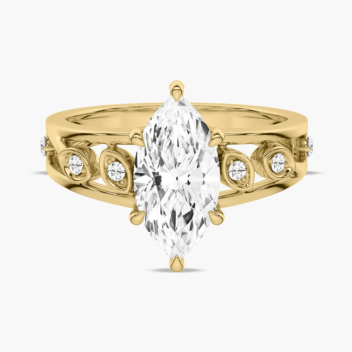 Yellow Gold - Marquise