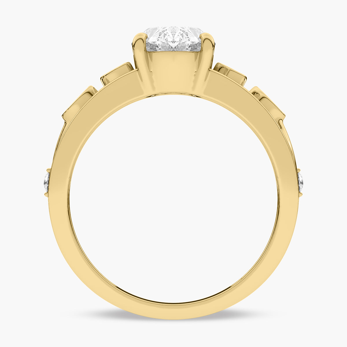 Yellow Gold - Oval