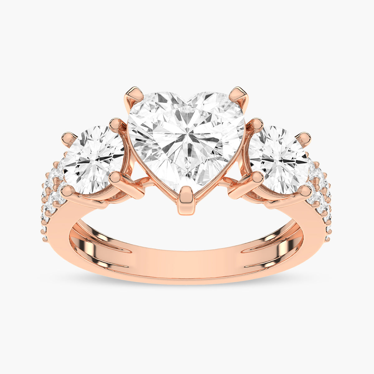 Rose Gold - Heart