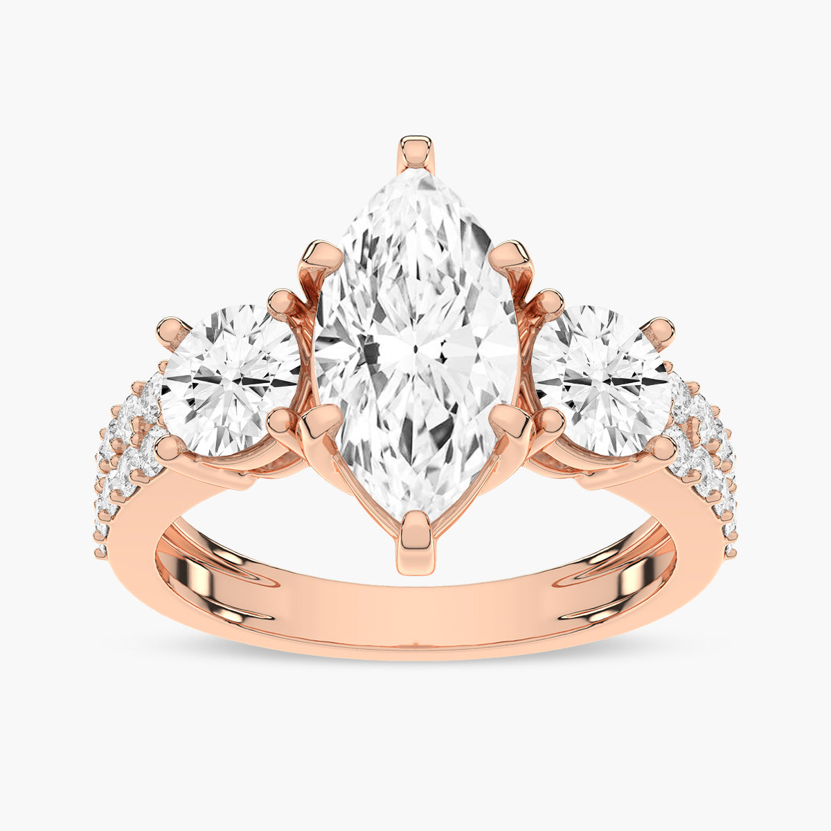 Rose Gold - Marquise