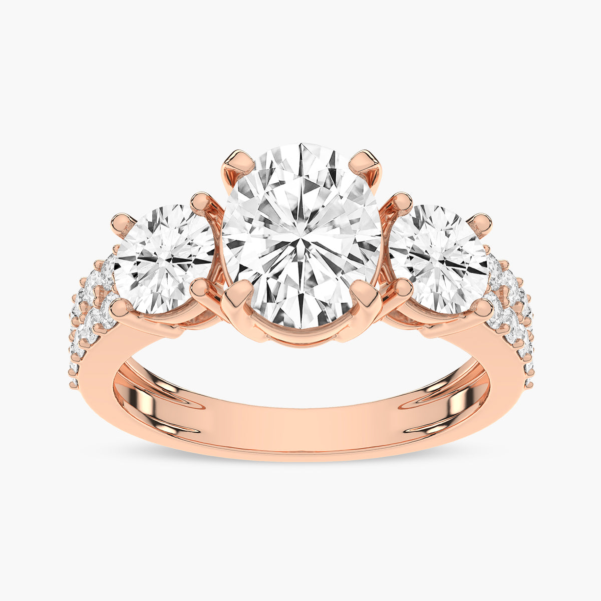 Rose Gold - Oval