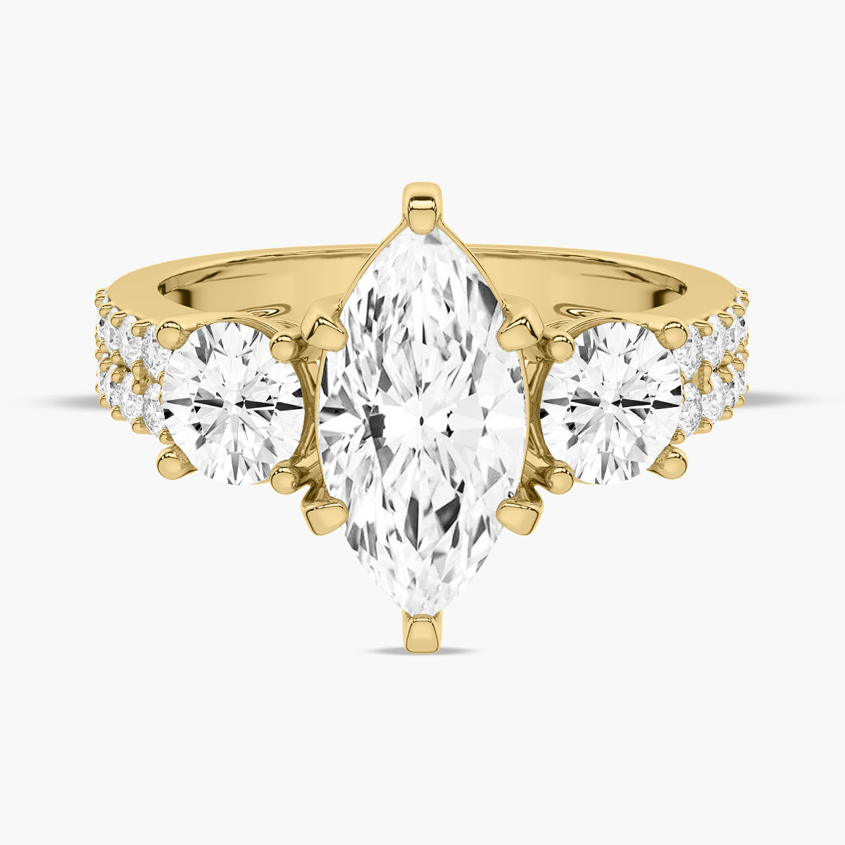 Yellow Gold - Marquise