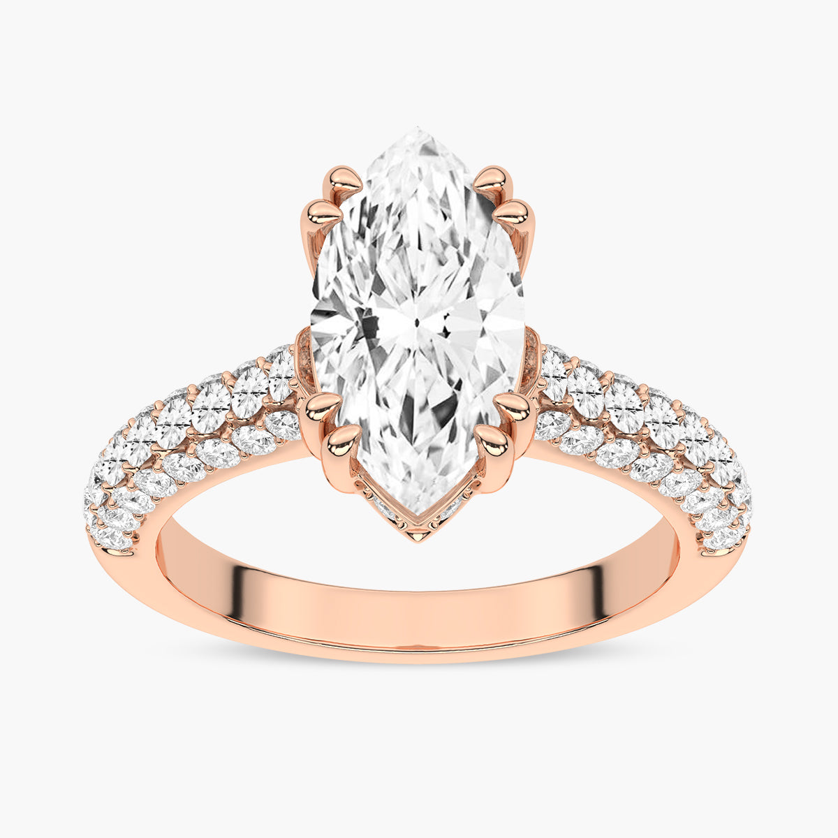 Rose Gold - Marquise