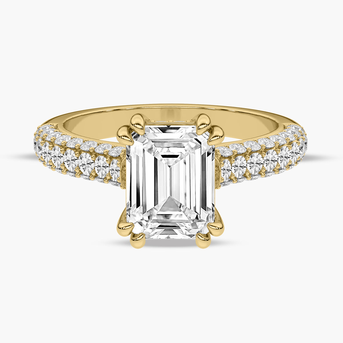 Yellow Gold - Emerald