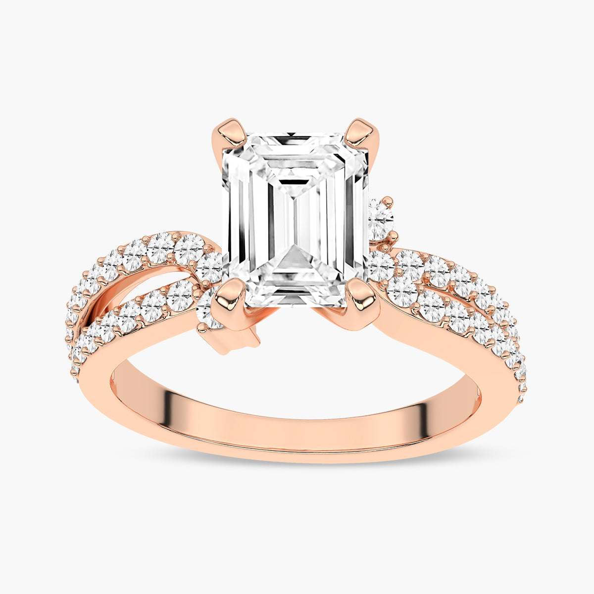 Rose Gold - Emerald
