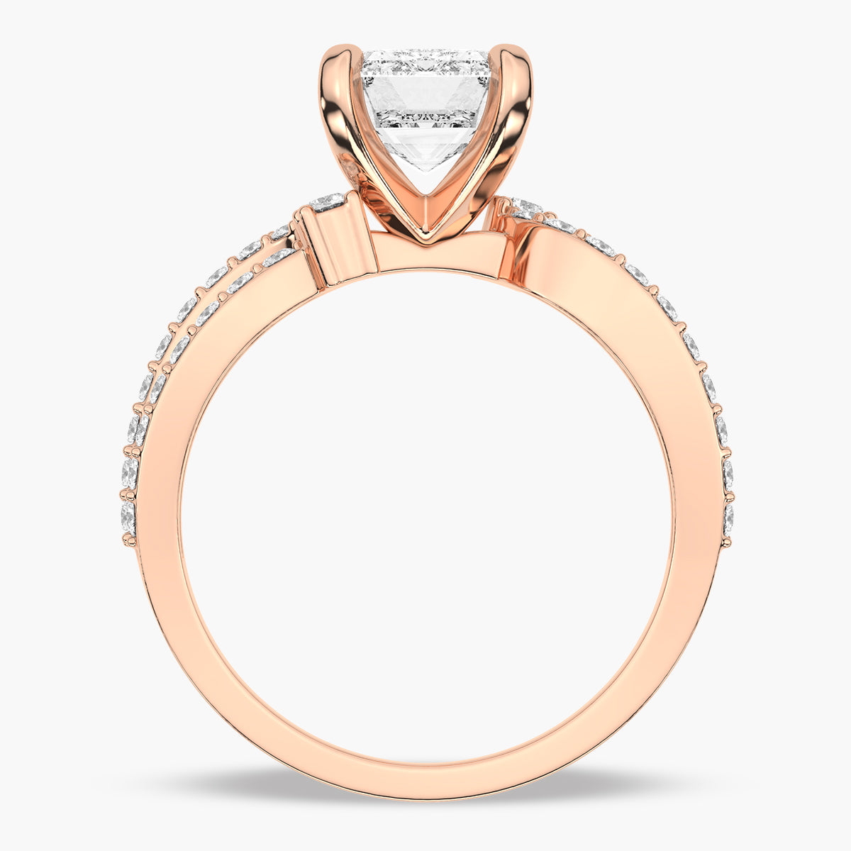 Rose Gold - Emerald