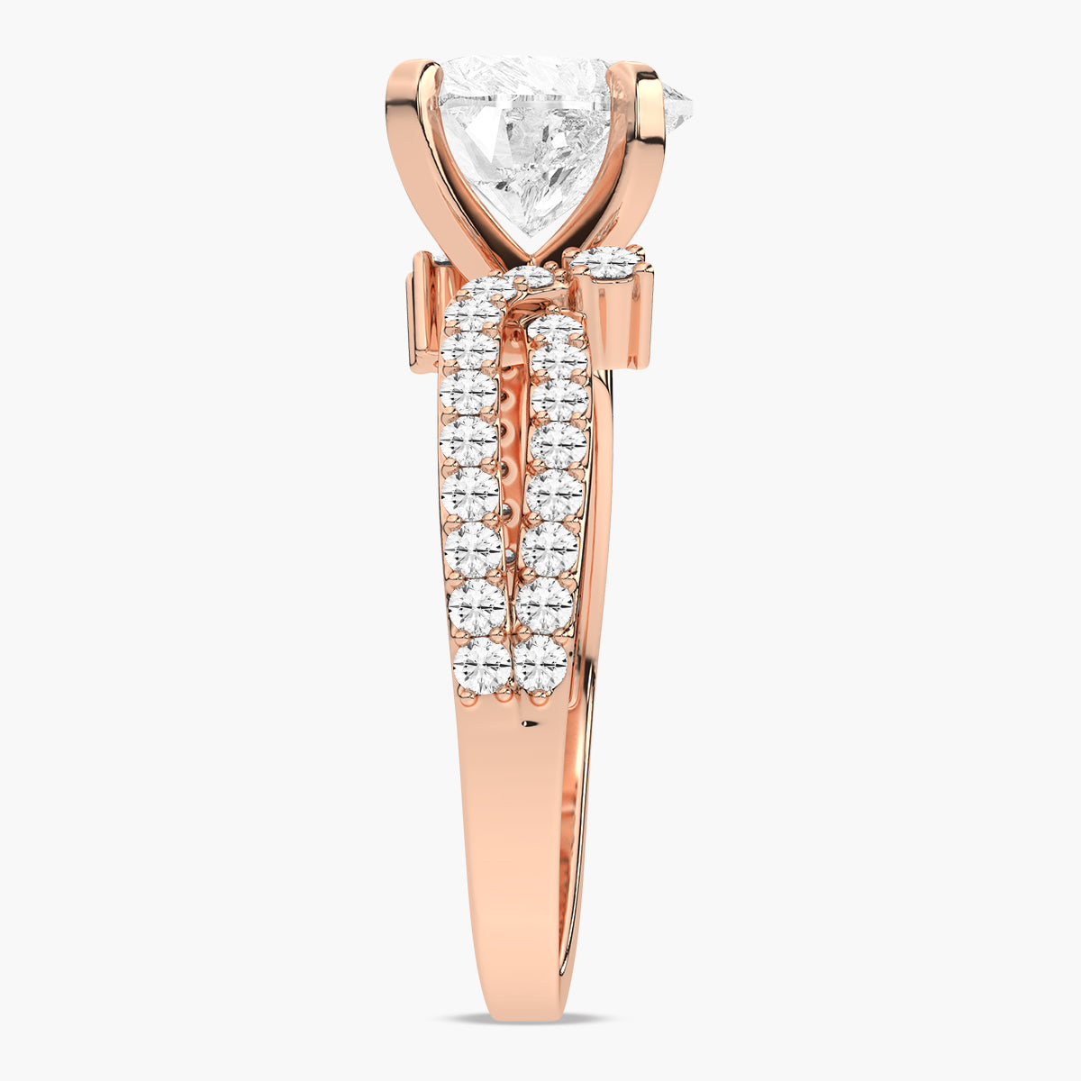 Rose Gold - Heart