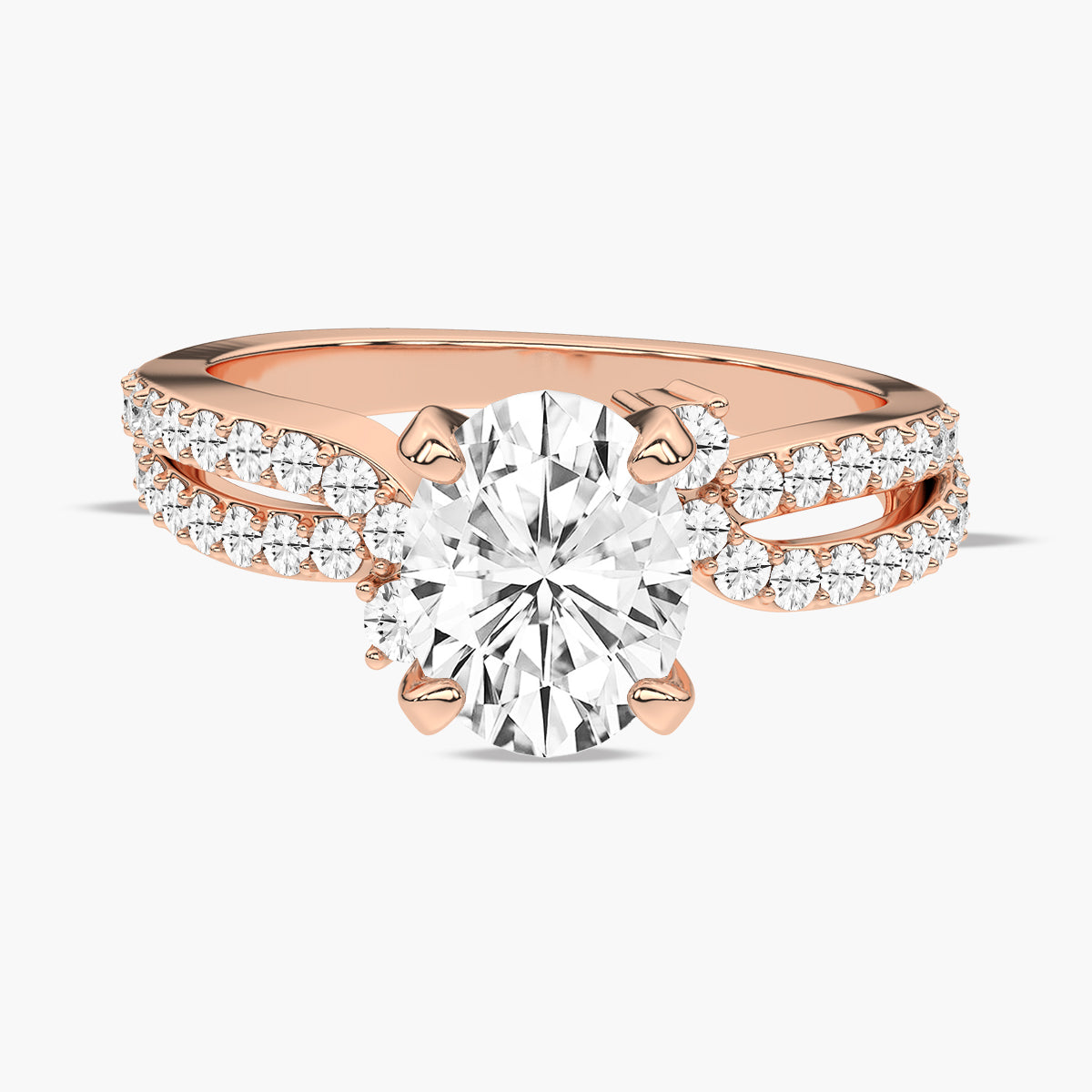 Rose Gold - Oval