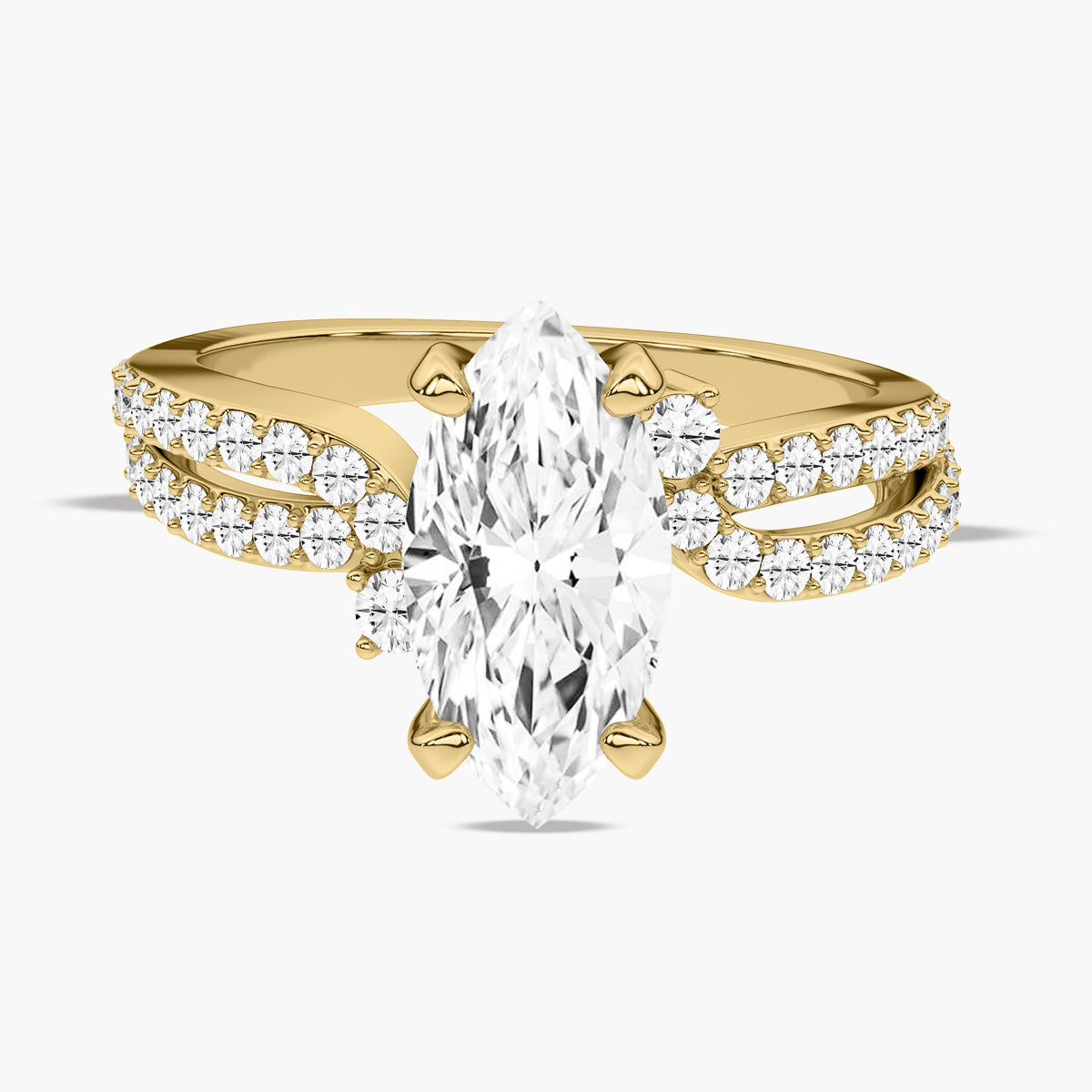 Yellow Gold - Marquise