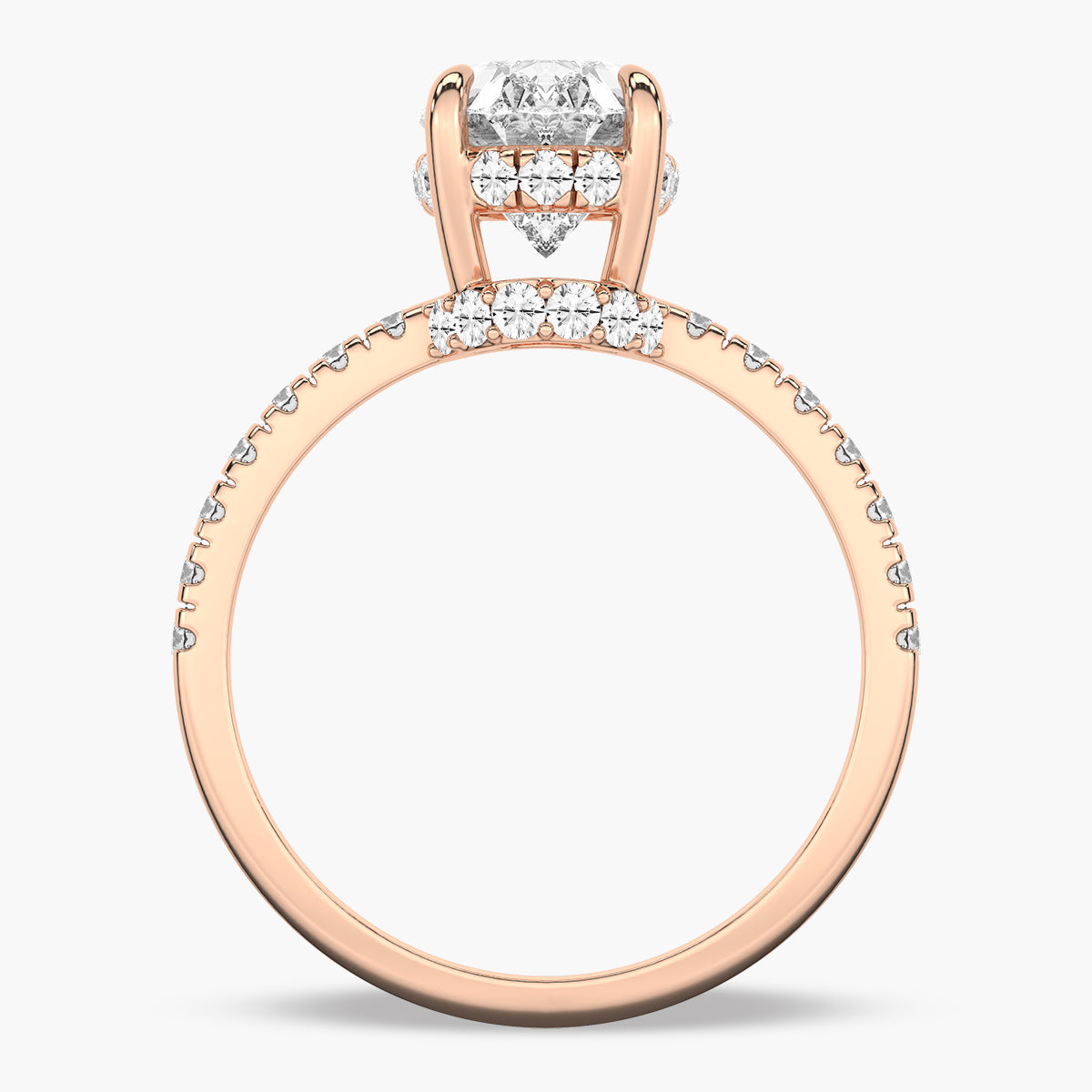 Rose Gold - Oval
