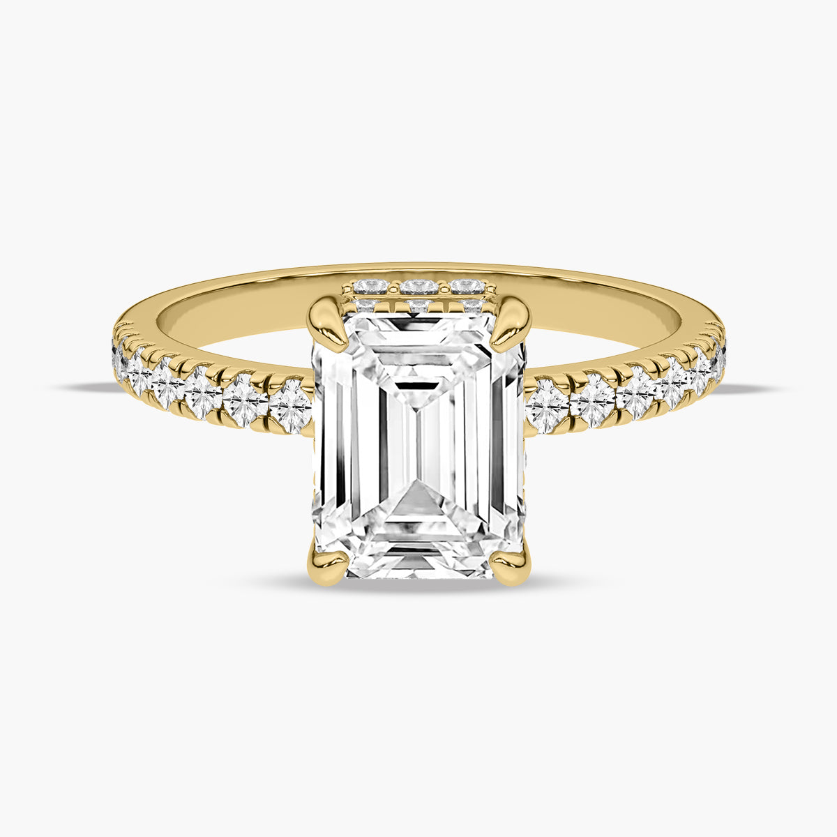 Yellow Gold - Emerald
