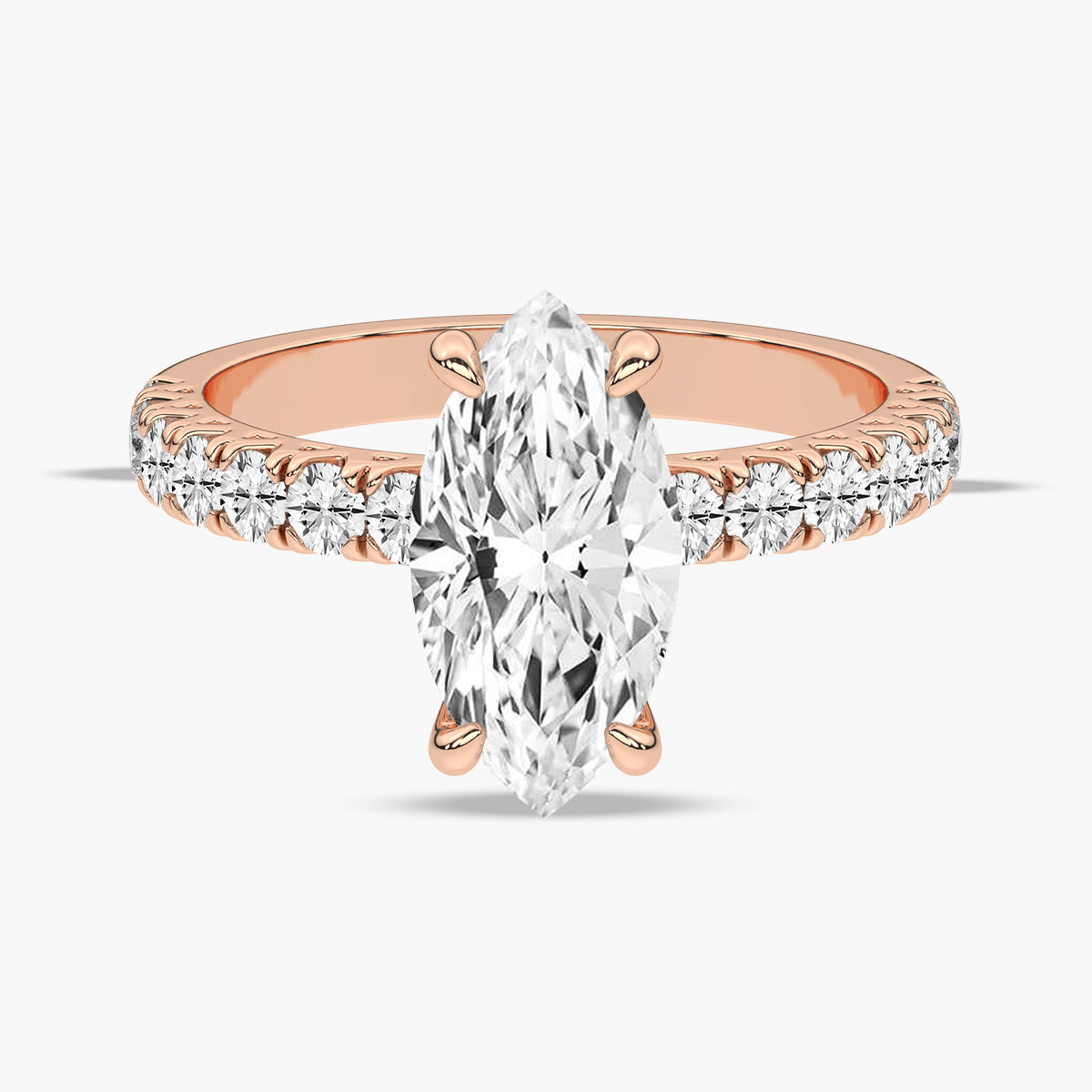 Rose Gold - Marquise