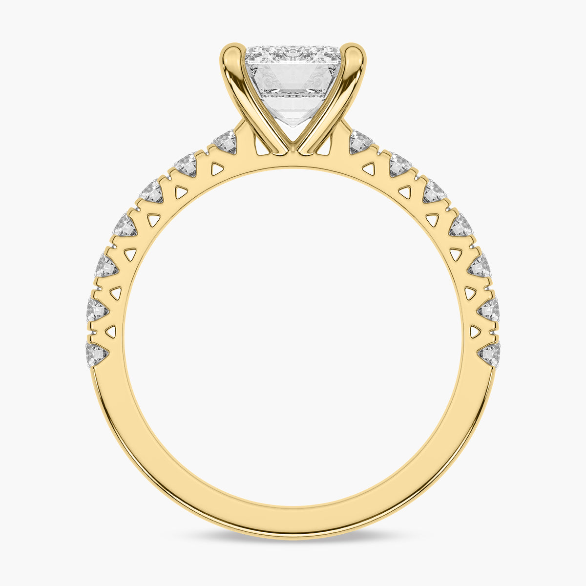 Yellow Gold - Emerald
