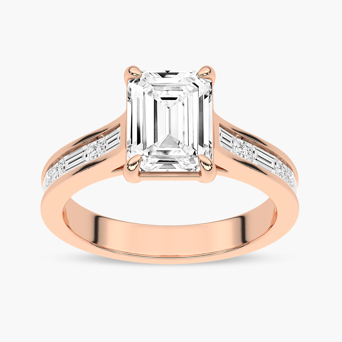 Rose Gold - Emerald