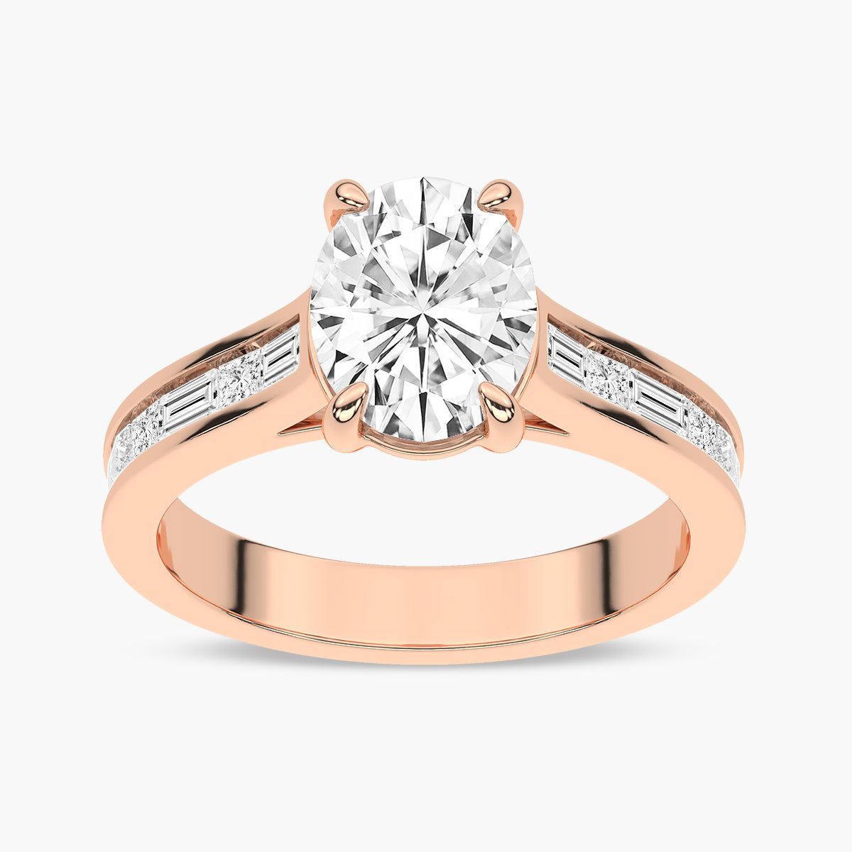 Rose Gold - Oval