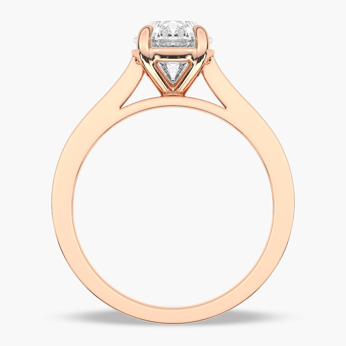 Rose Gold - Oval
