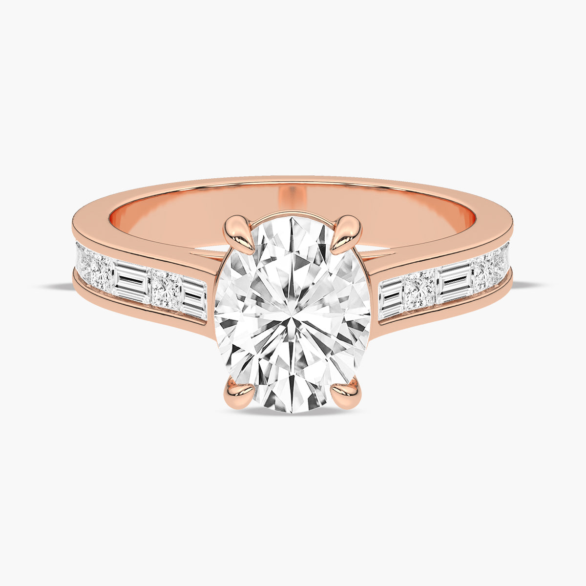 Rose Gold - Oval