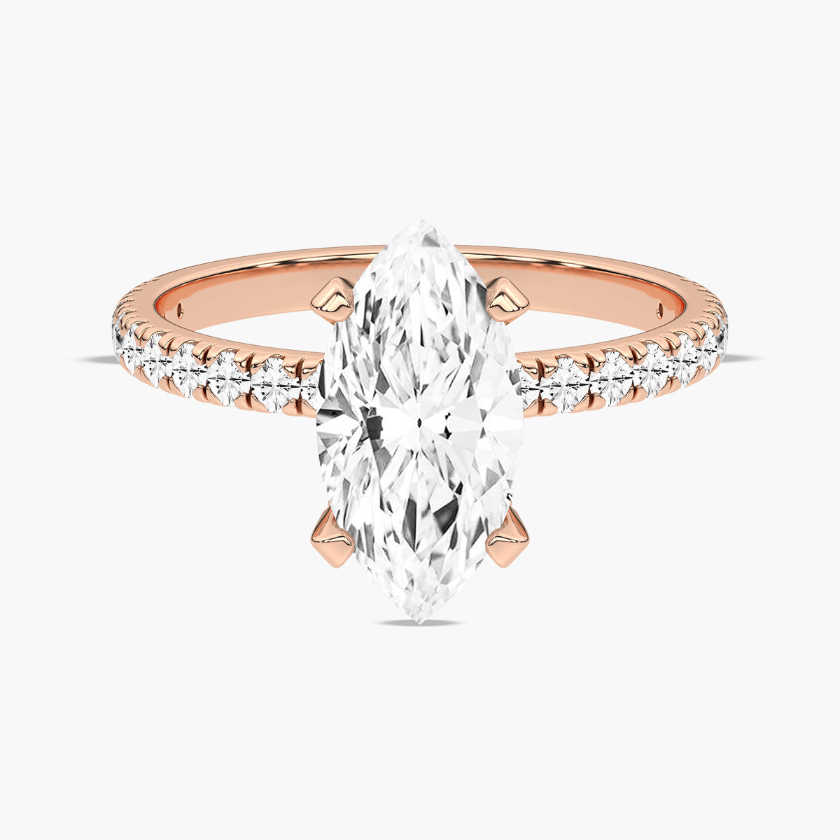 Rose Gold - Marquise