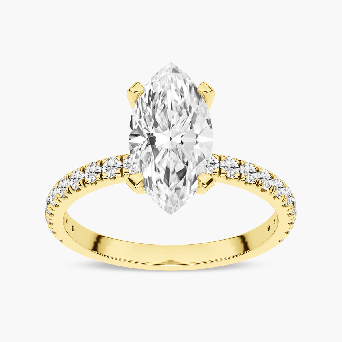 Yellow Gold - Marquise