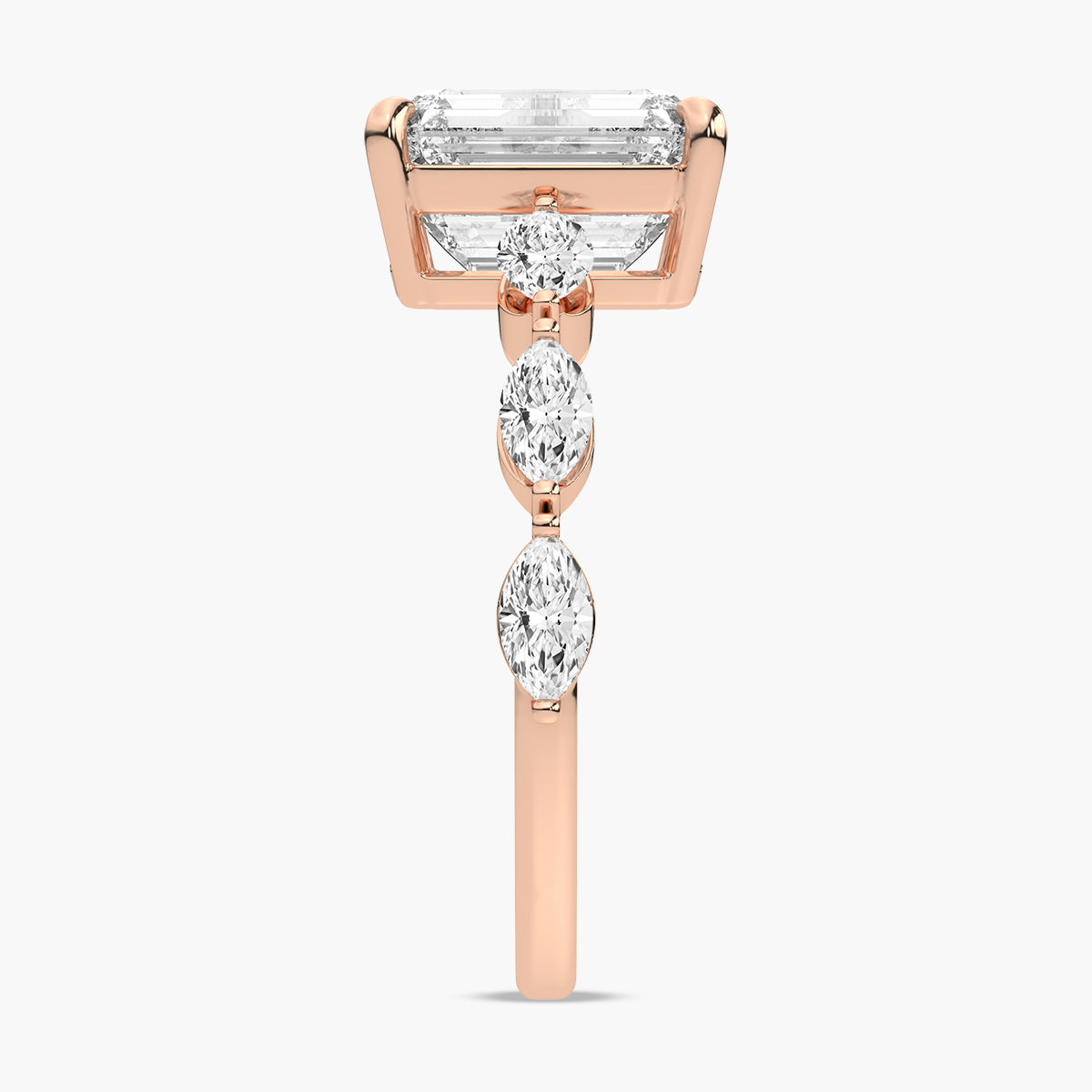 Rose Gold - Emerald