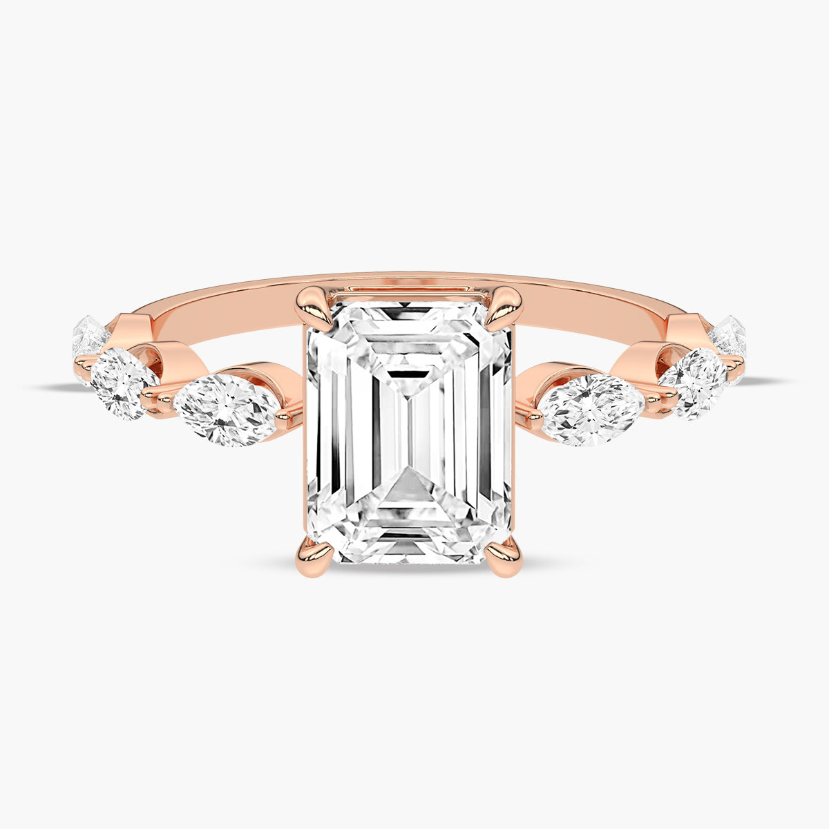 Rose Gold - Emerald