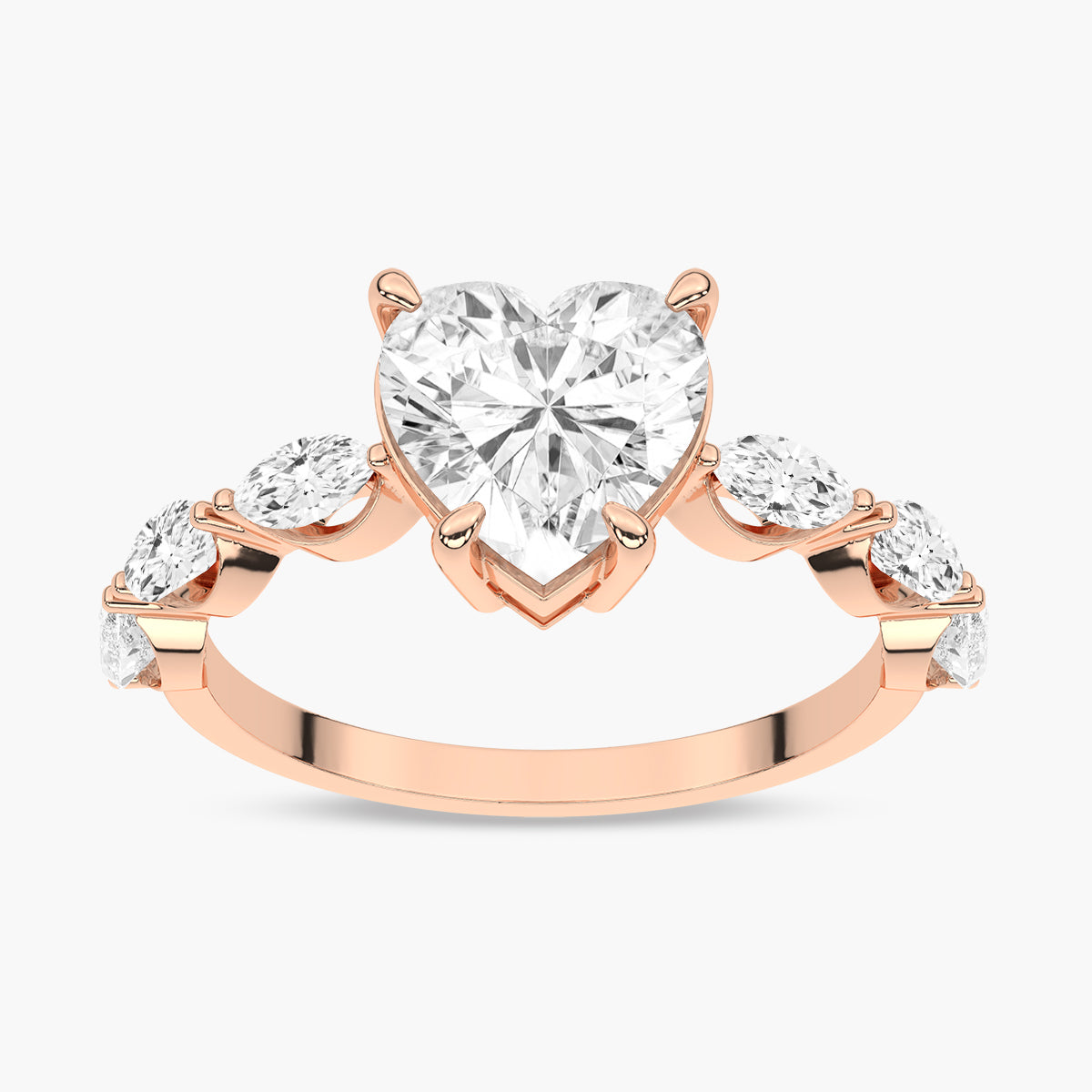 Rose Gold - Heart