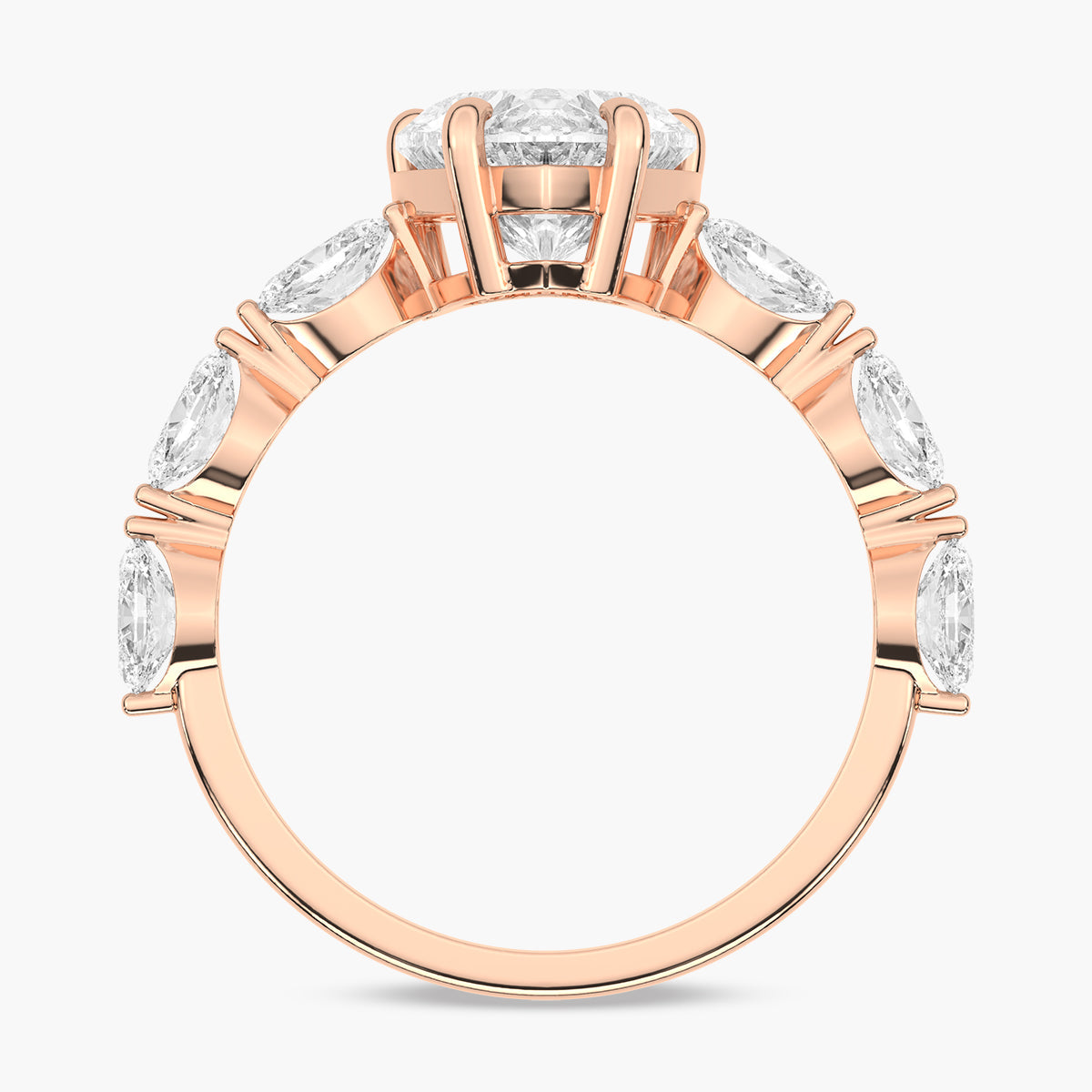 Rose Gold - Heart