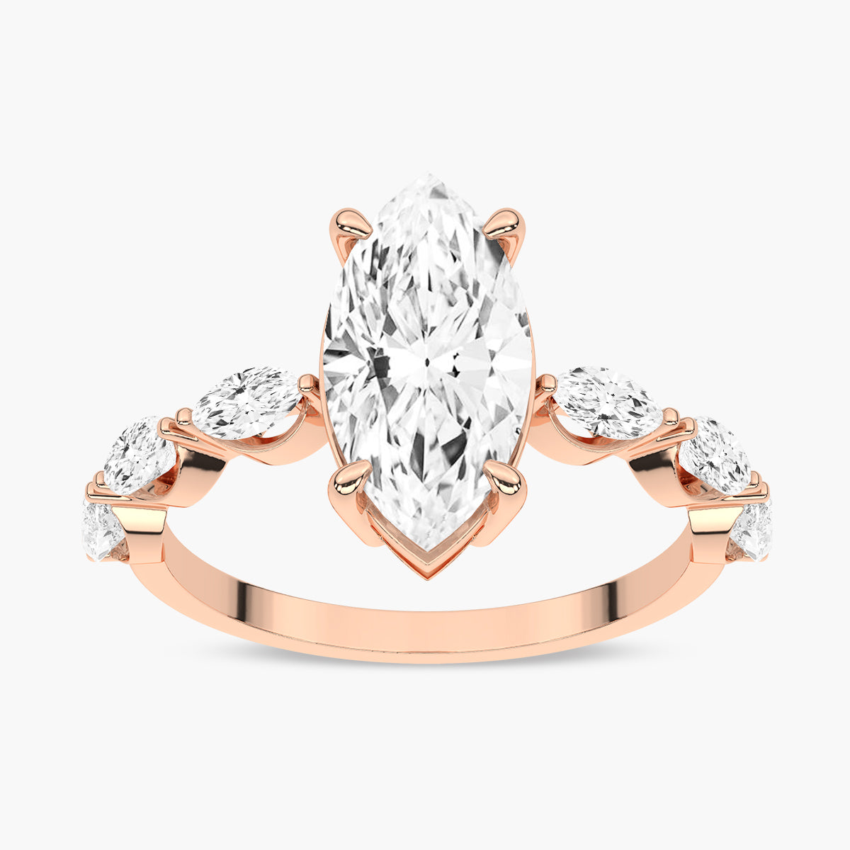 Rose Gold - Marquise