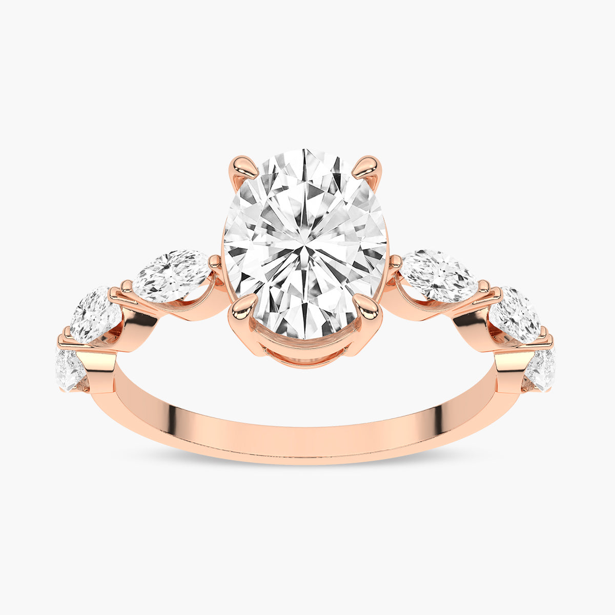 Rose Gold - Oval