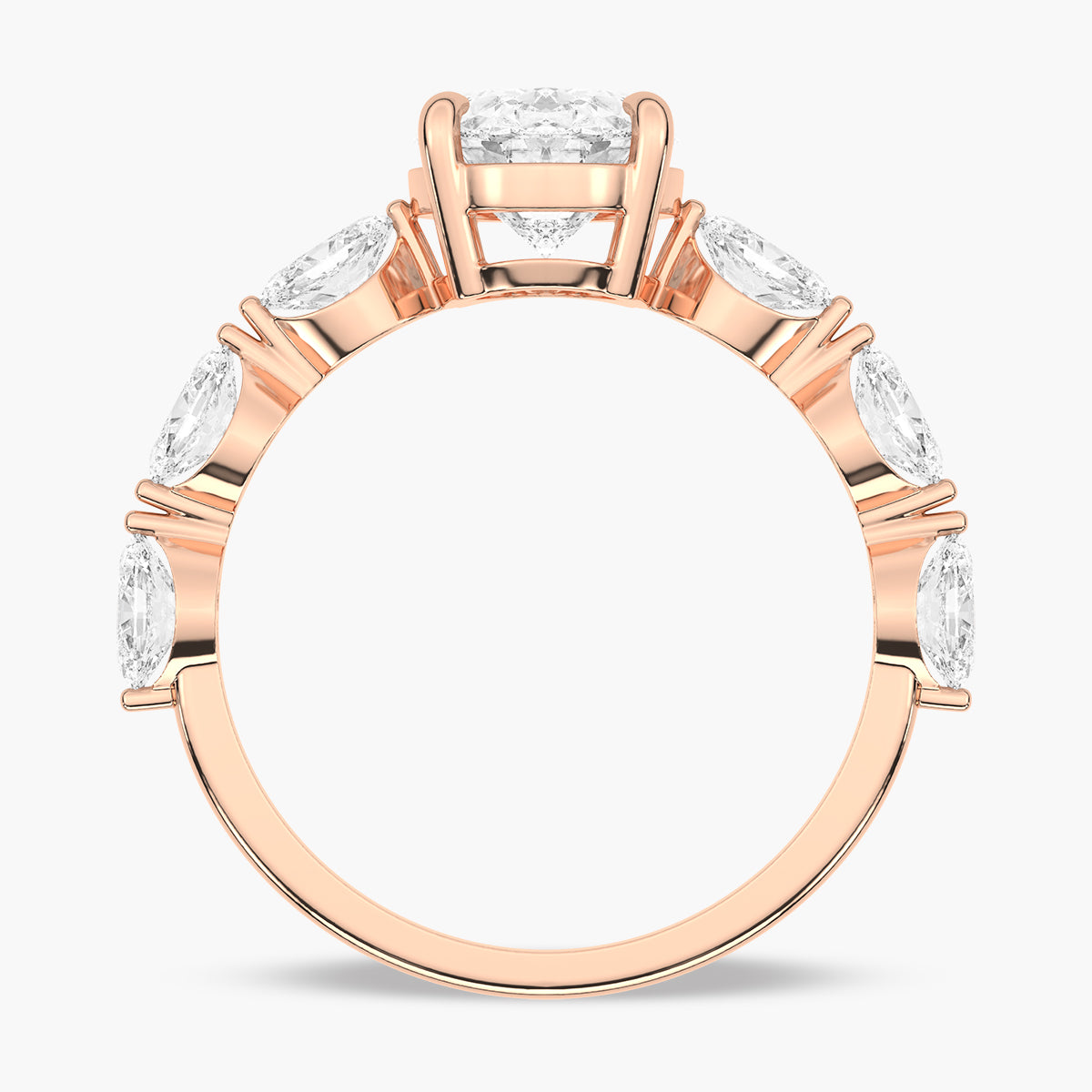 Rose Gold - Oval