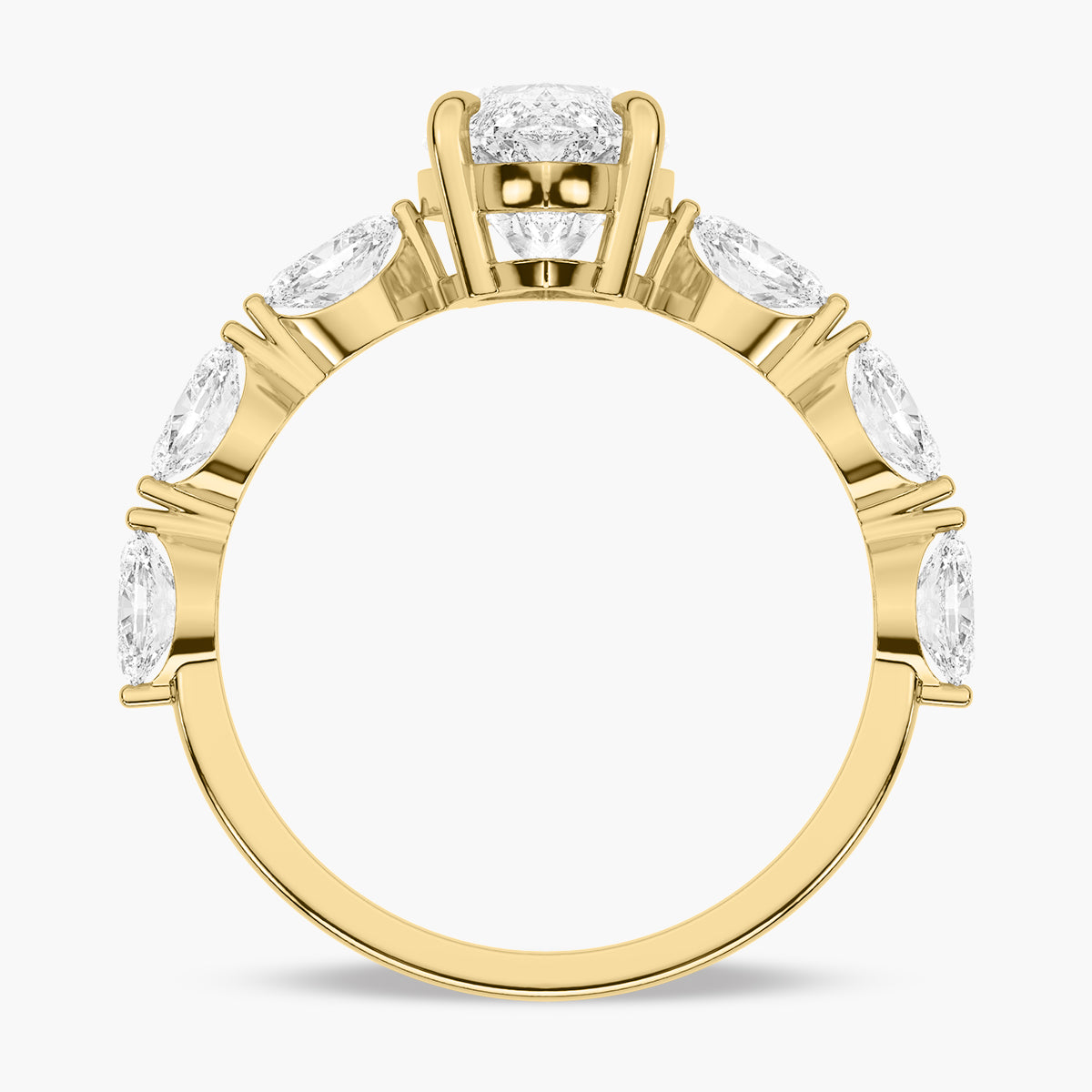 Yellow Gold - Marquise