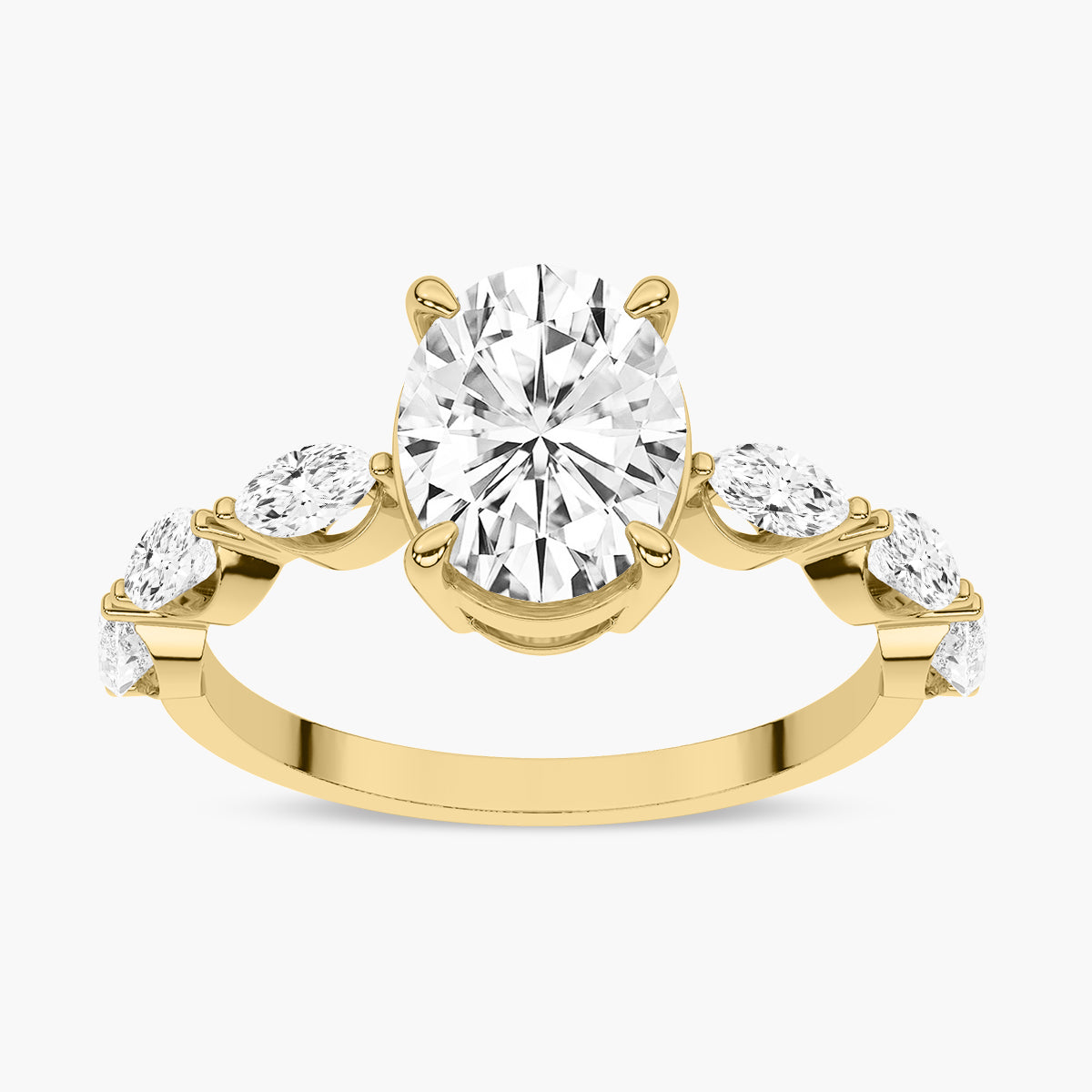 Yellow Gold - Oval