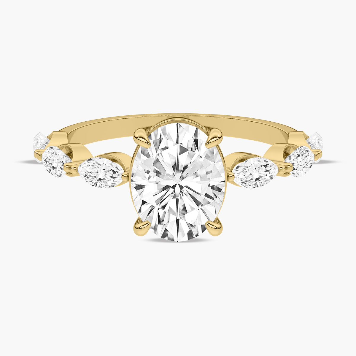 Yellow Gold - Oval