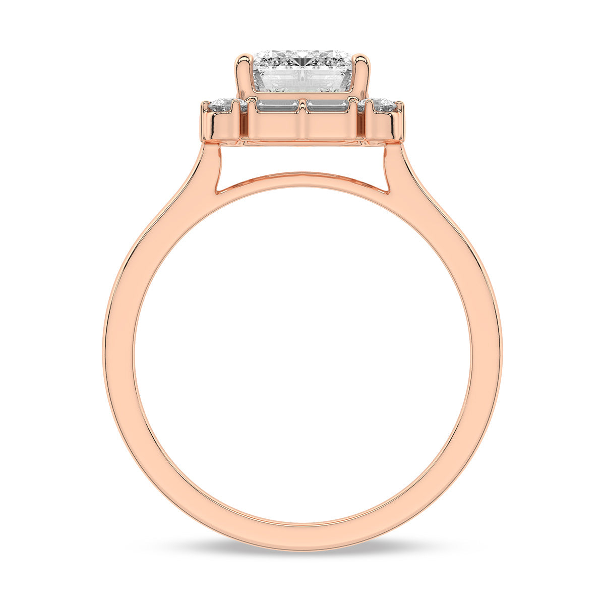 Rose Gold - Emerald