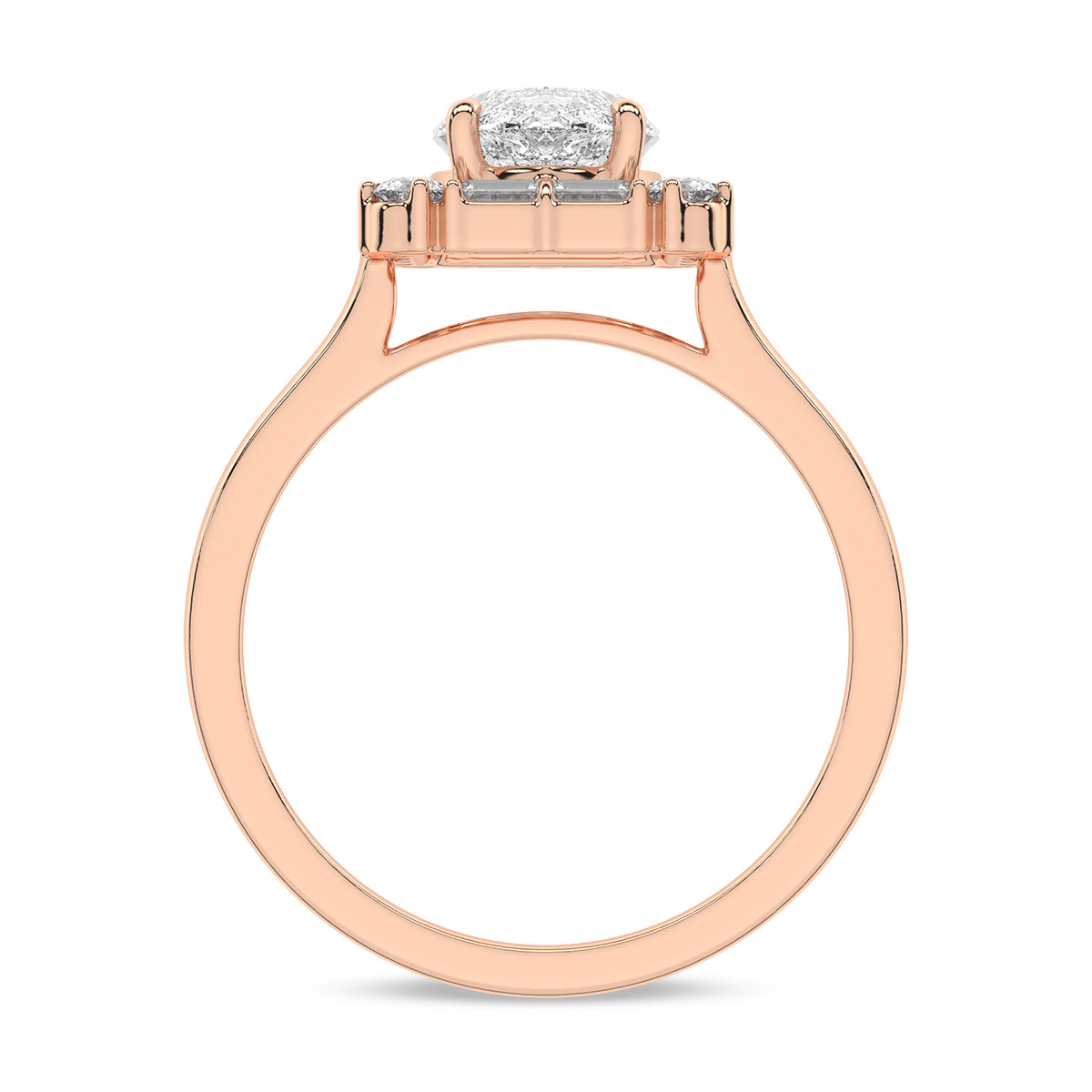 Rose Gold - Marquise
