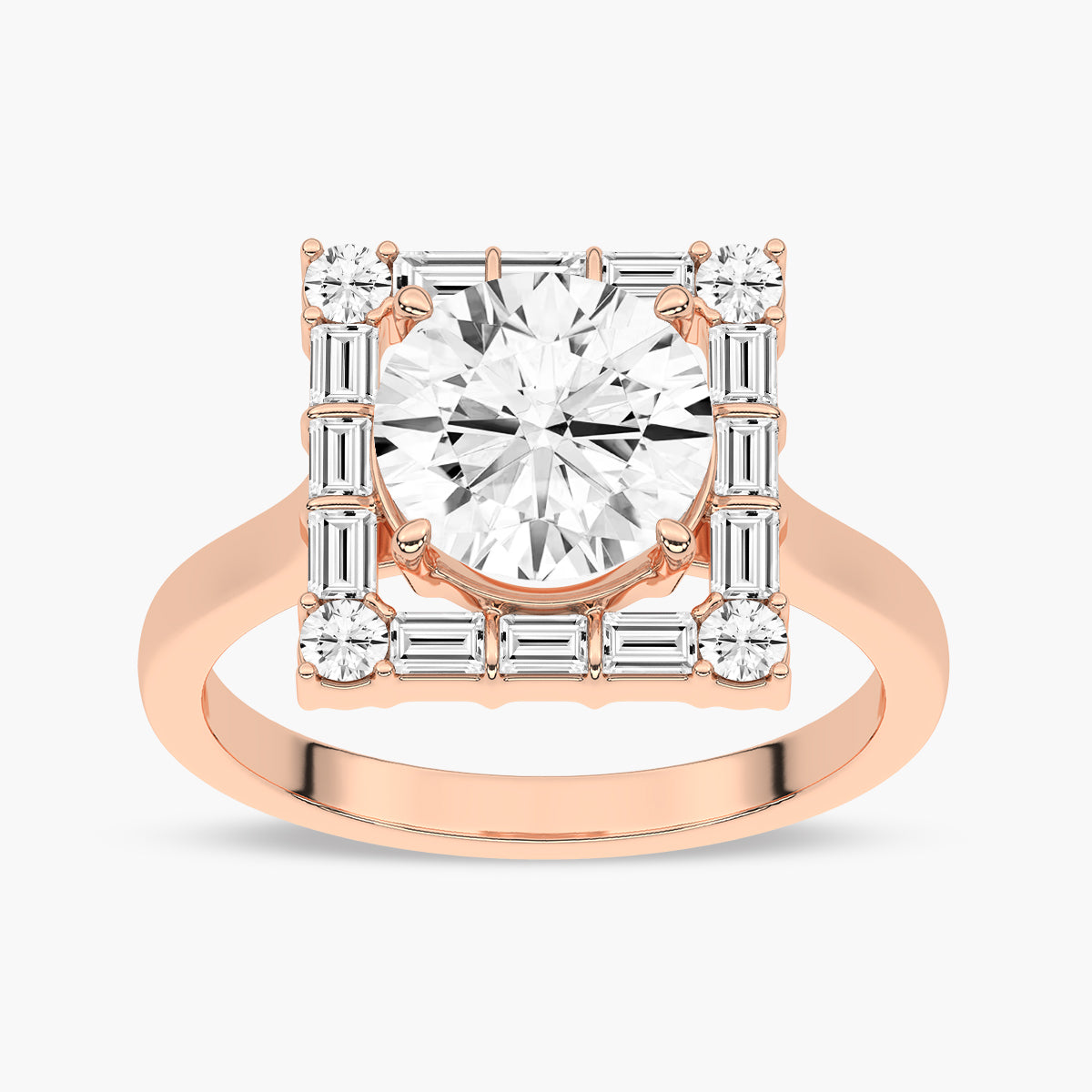 Rose Gold - Round