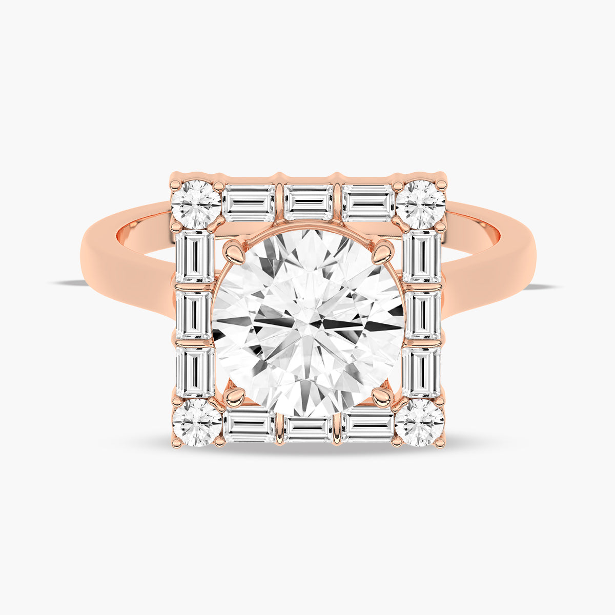 Rose Gold - Round