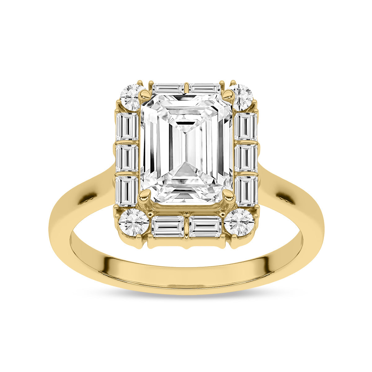 
                    Yellow Gold - Emerald
                  